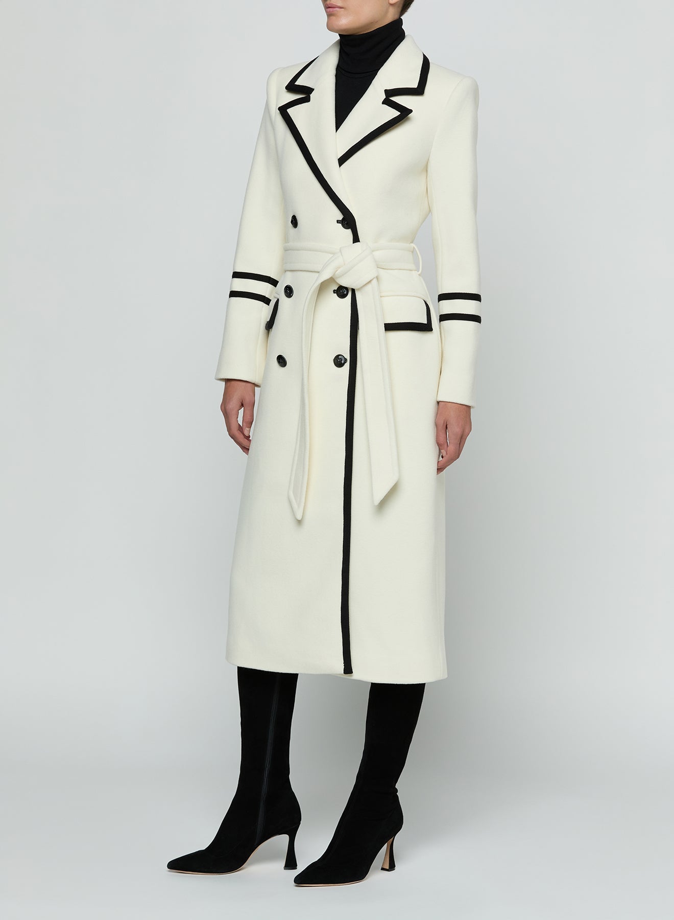 IRENE MILITARY LONG COAT - Amor Lafayette