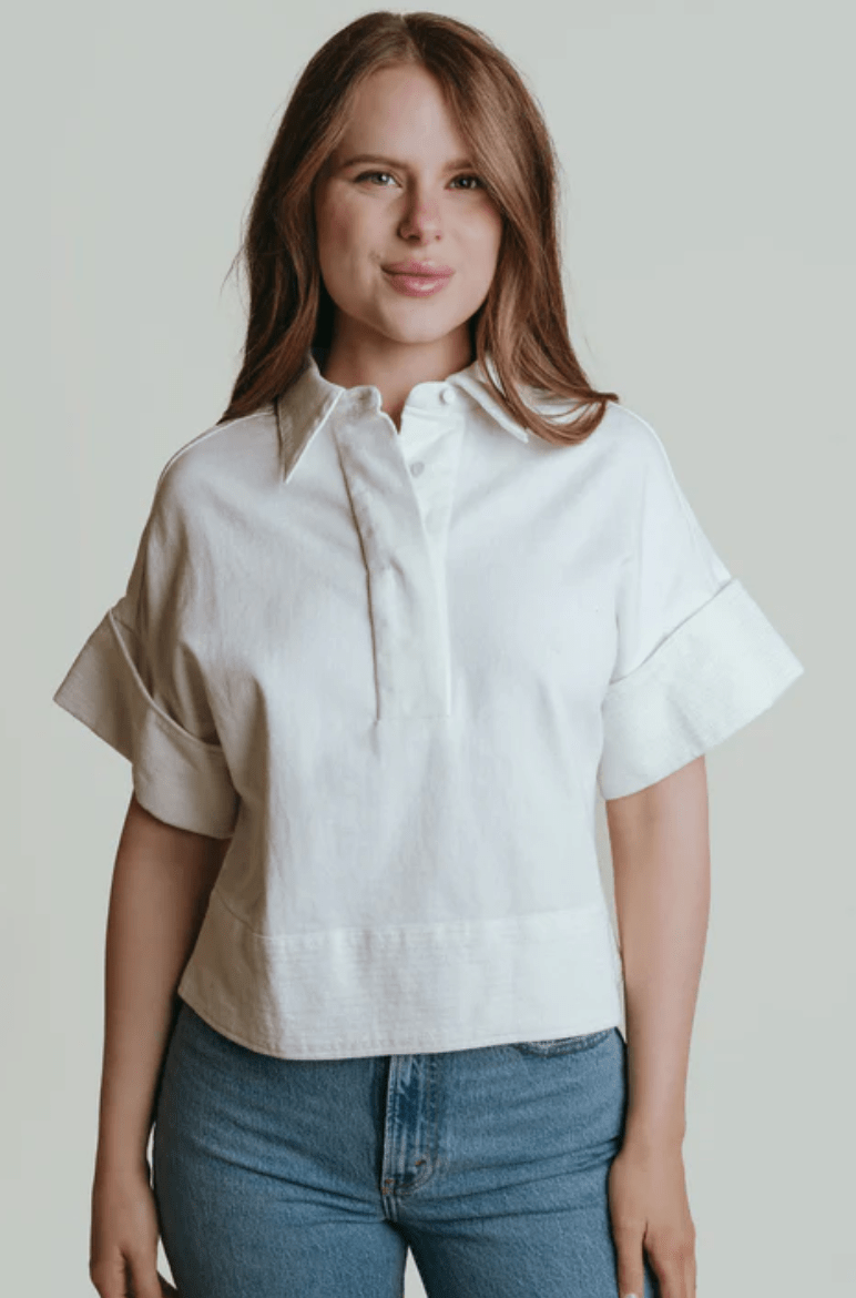 Ivory Andi Top - Amor Lafayette