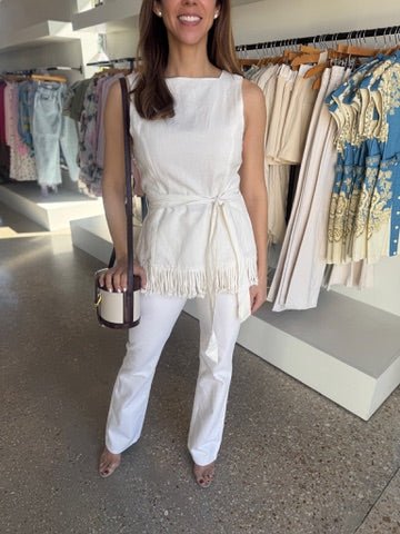 Ivory Bridget Top - Amor Lafayette