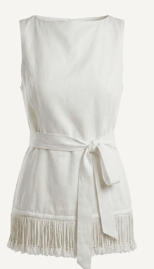 Ivory Bridget Top - Amor Lafayette