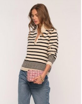 Ivory Delina Sweater - Amor Lafayette