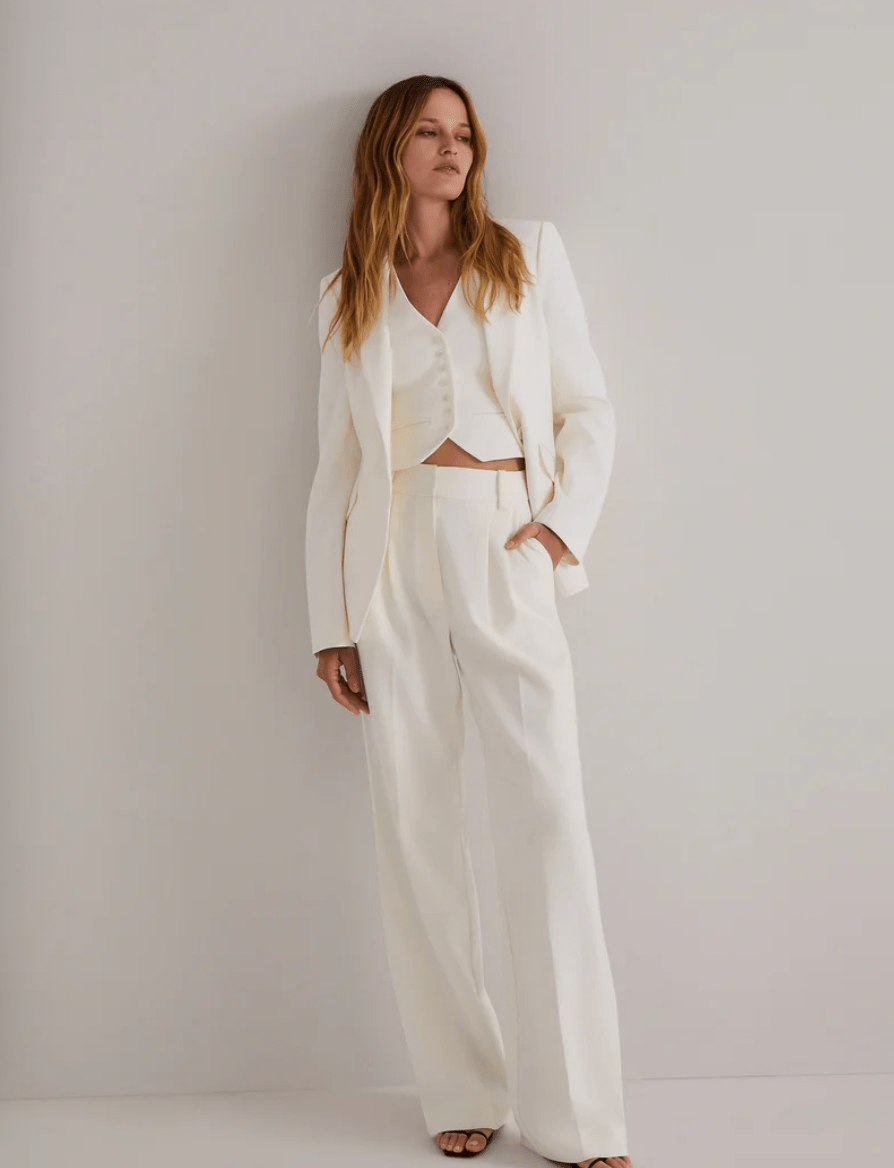 Ivory Favorite Blazer - Amor Lafayette