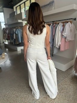 Ivory Favorite Pant - Amor Lafayette