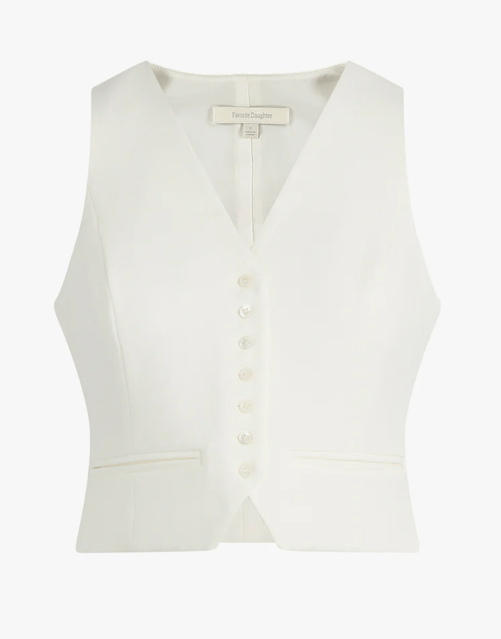 Ivory Favorite Vest - Amor Lafayette