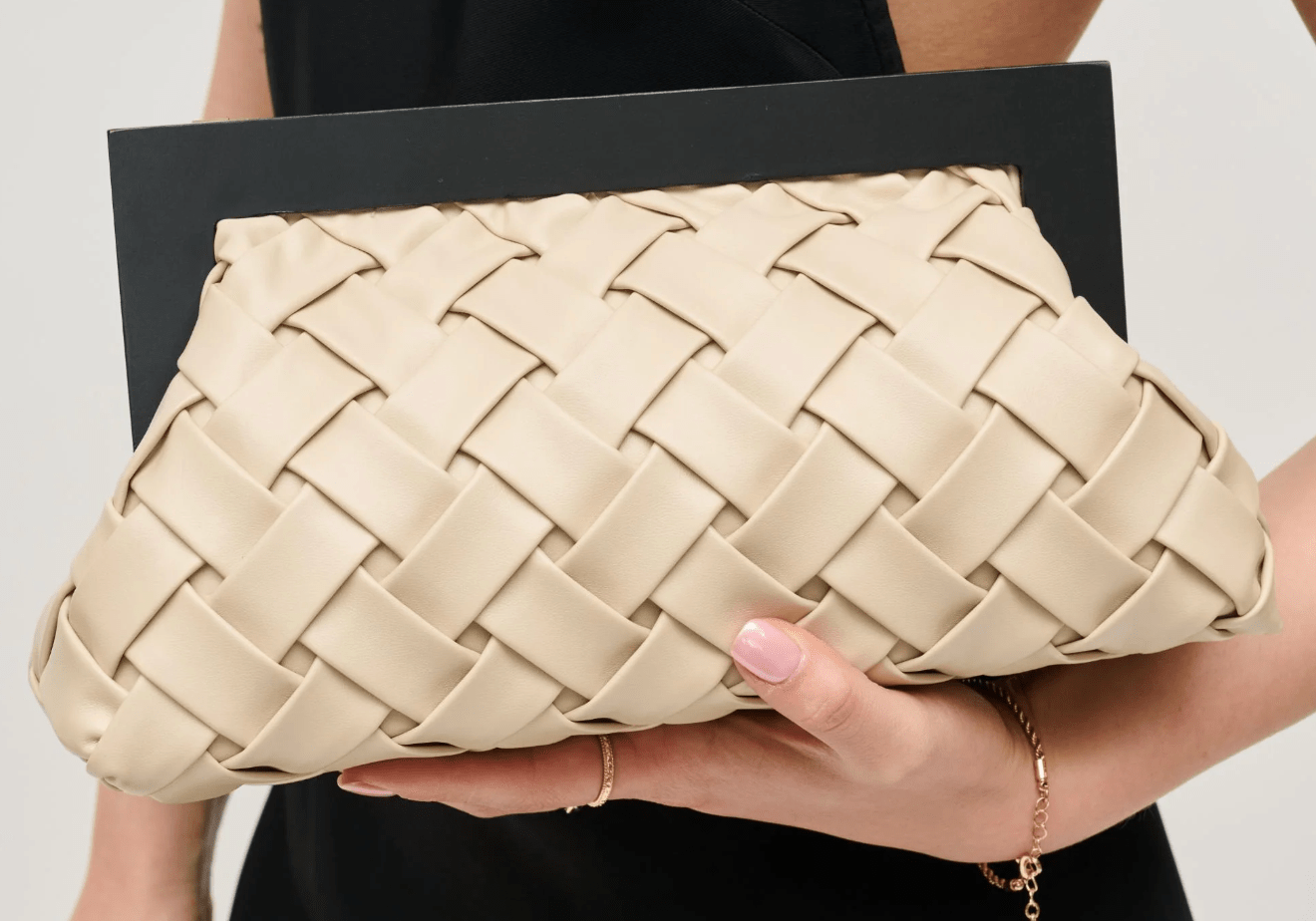 Ivory Jamie Clutch - Amor Lafayette