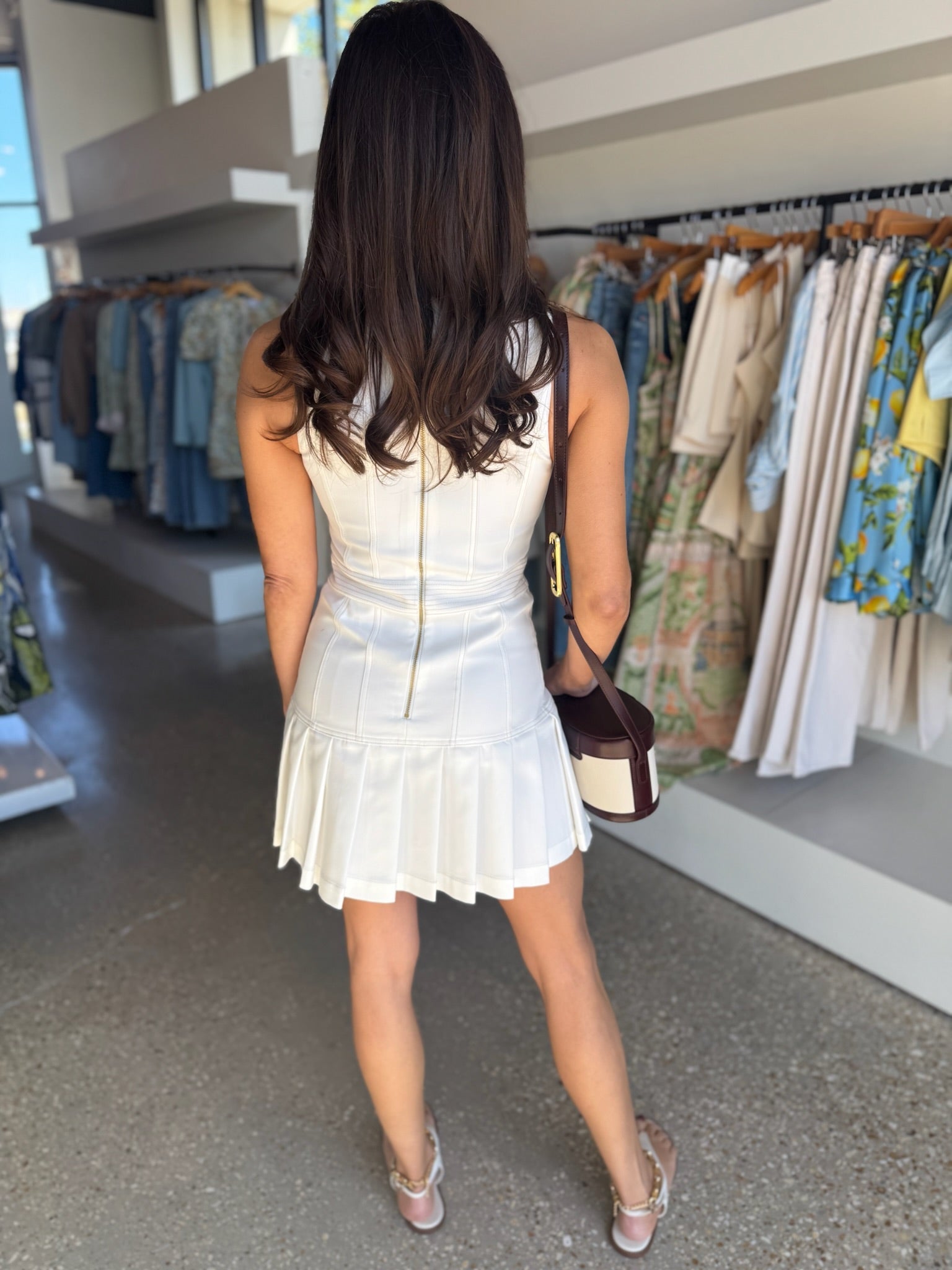 Ivory Olana Dress - Amor Lafayette