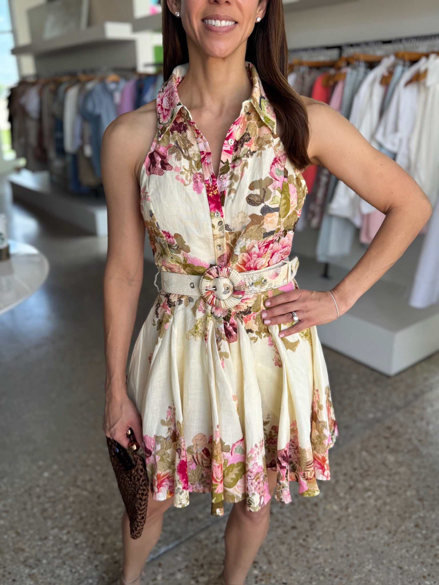 Ivory Sama Short Dress - Amor Lafayette