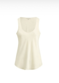 Ivory The Clean Cut Tank - Amor Lafayette