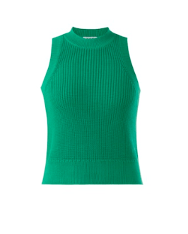 Ivy Green Demi Crew Tank - Amor Lafayette