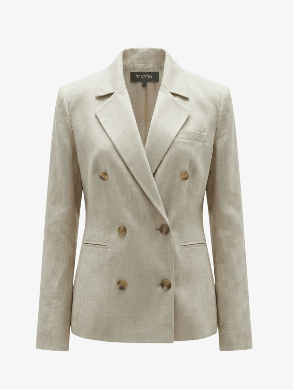 JAZMIN DOUBLE BREASTED BLAZER - Amor Lafayette