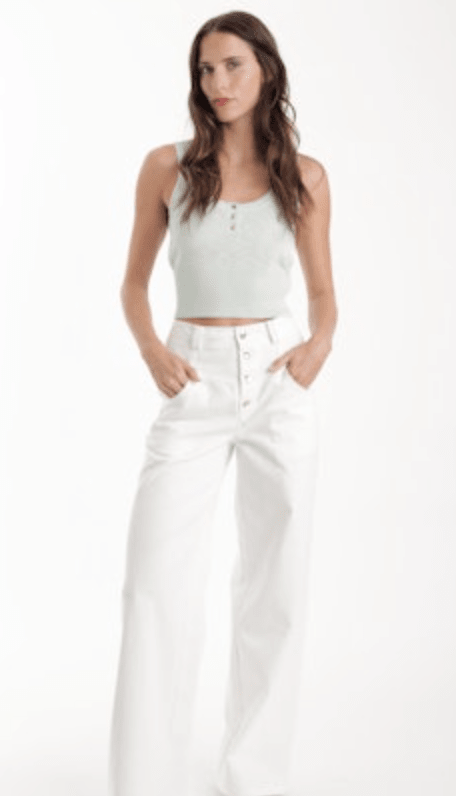 Jelly Mint Zaya Knit Tank - Amor Lafayette