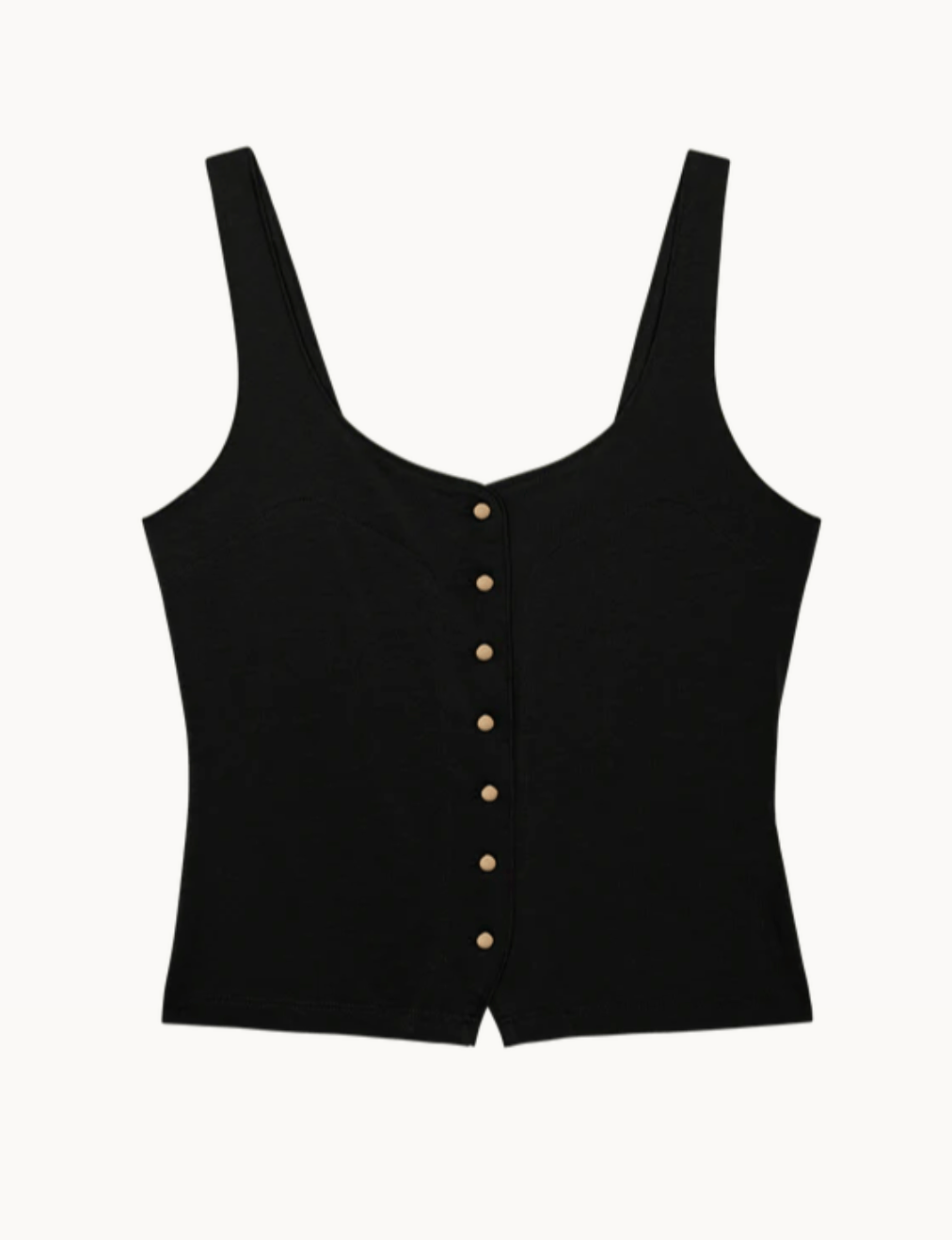 Jet Black Brya Tank - Amor Lafayette