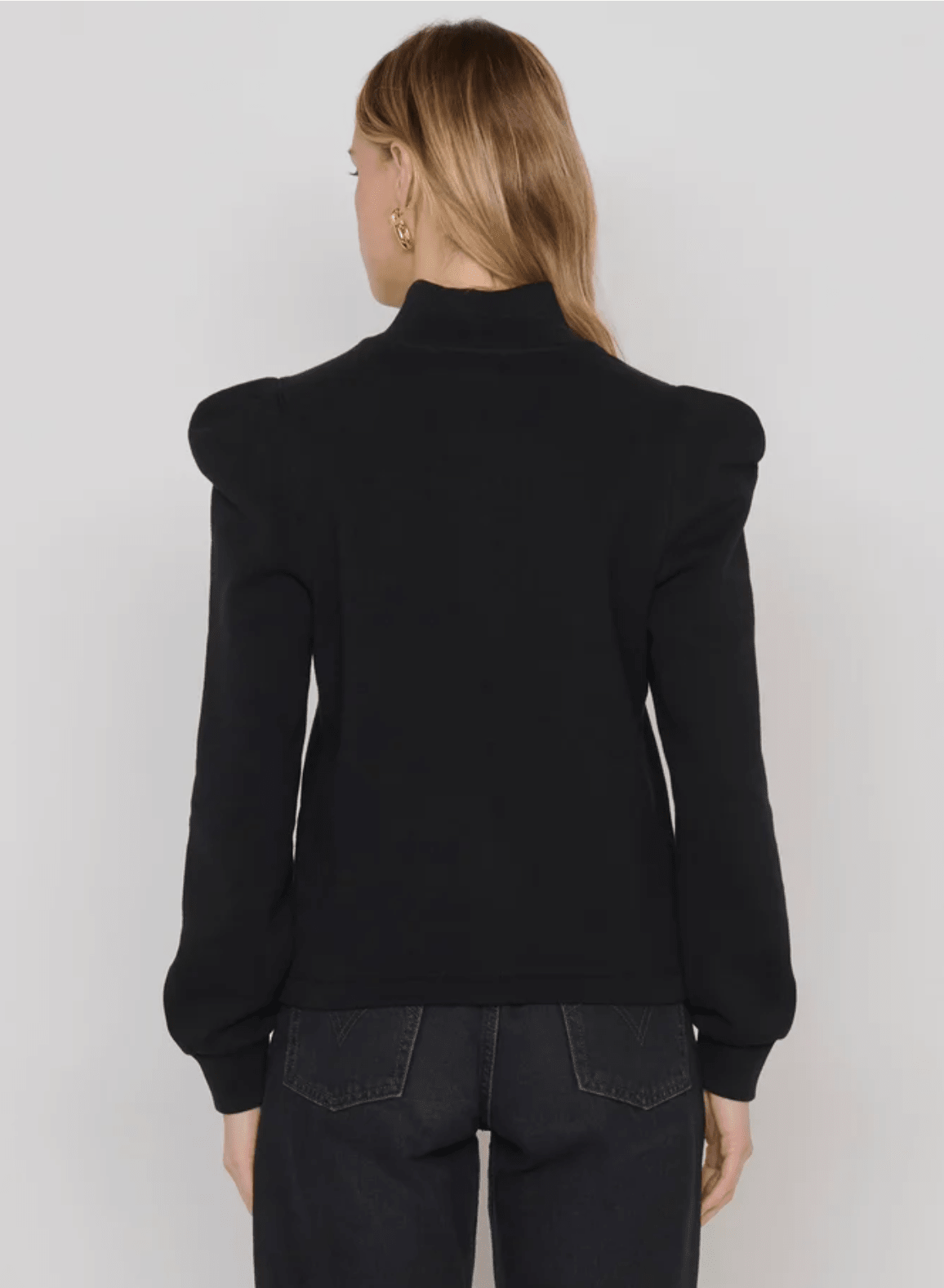 Jet Black Jessie Sweatshirt - Amor Lafayette