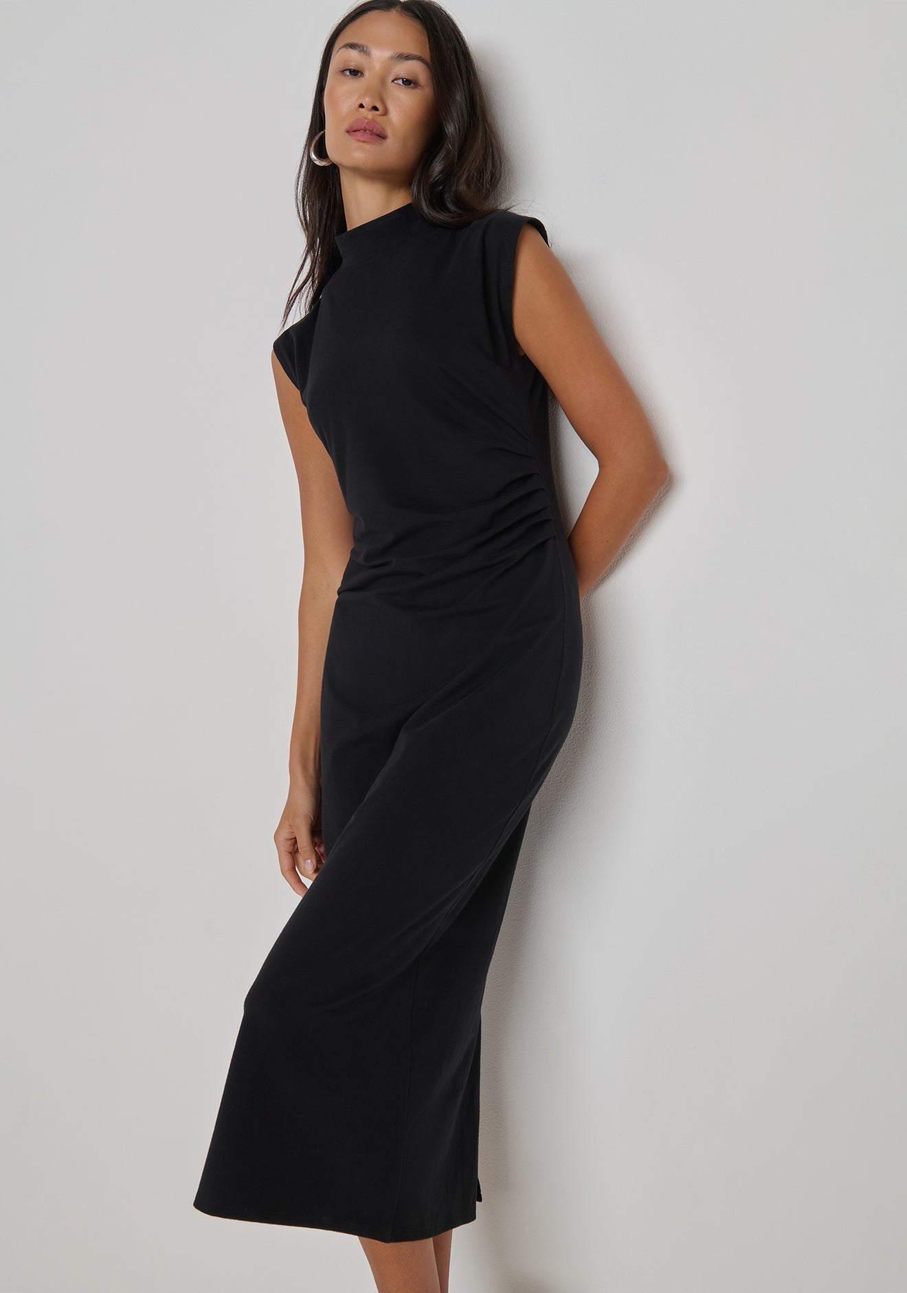 Jet Black Marceline Dress - Amor Lafayette