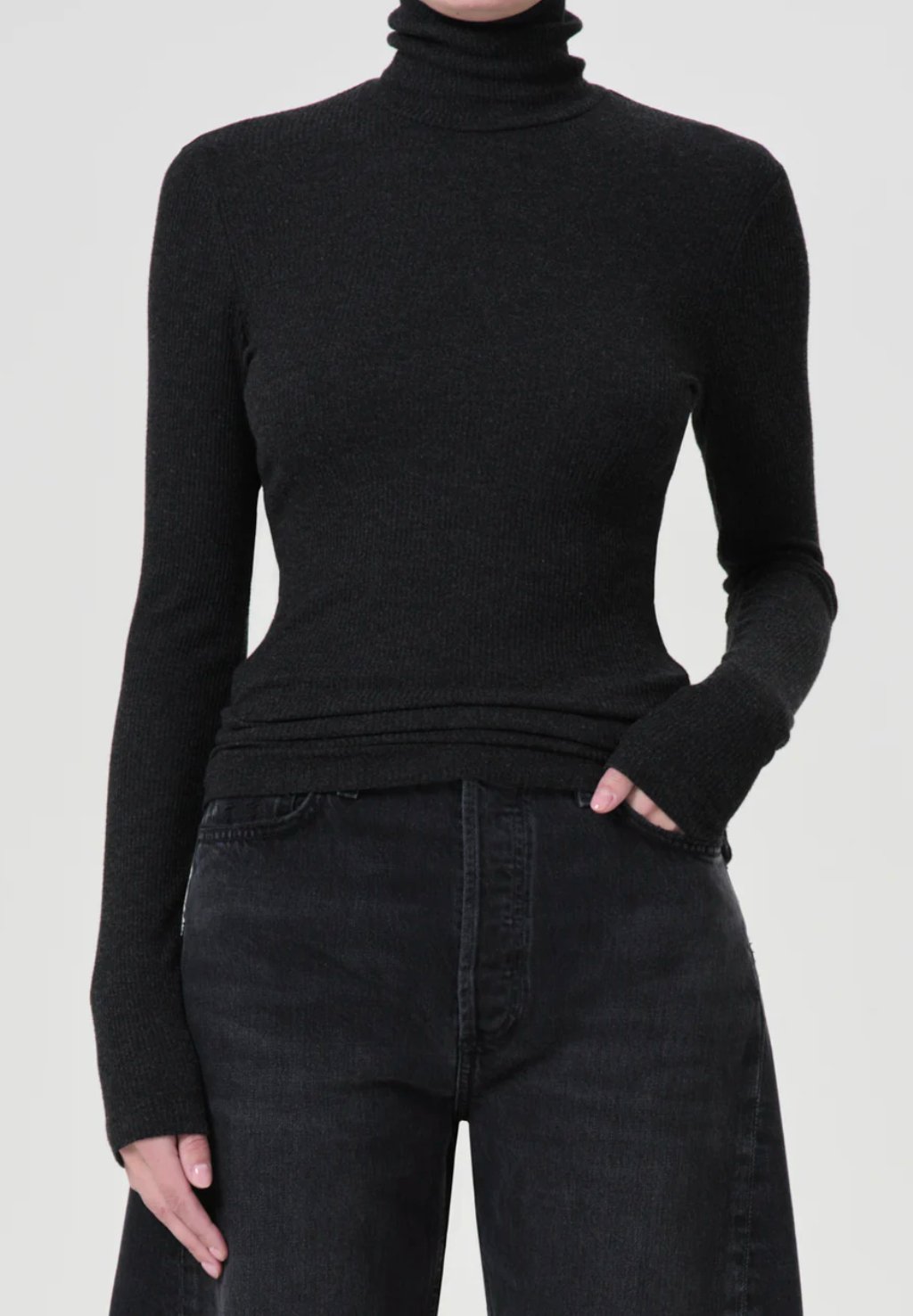 Katniss Pascale Turtleneck Top - Amor Lafayette