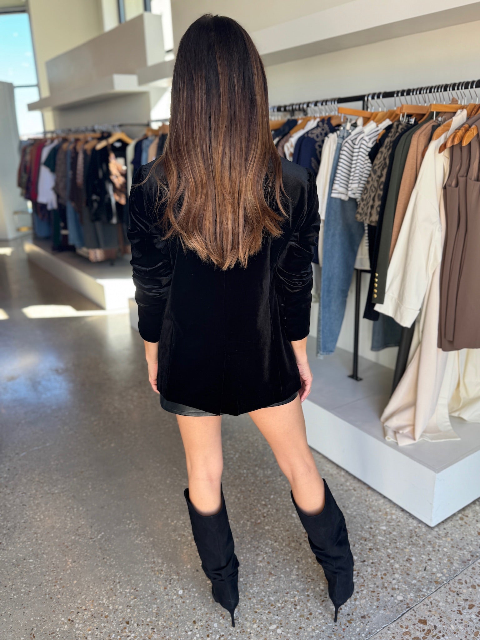 Keira Mini Skirt in Detox - Amor Lafayette