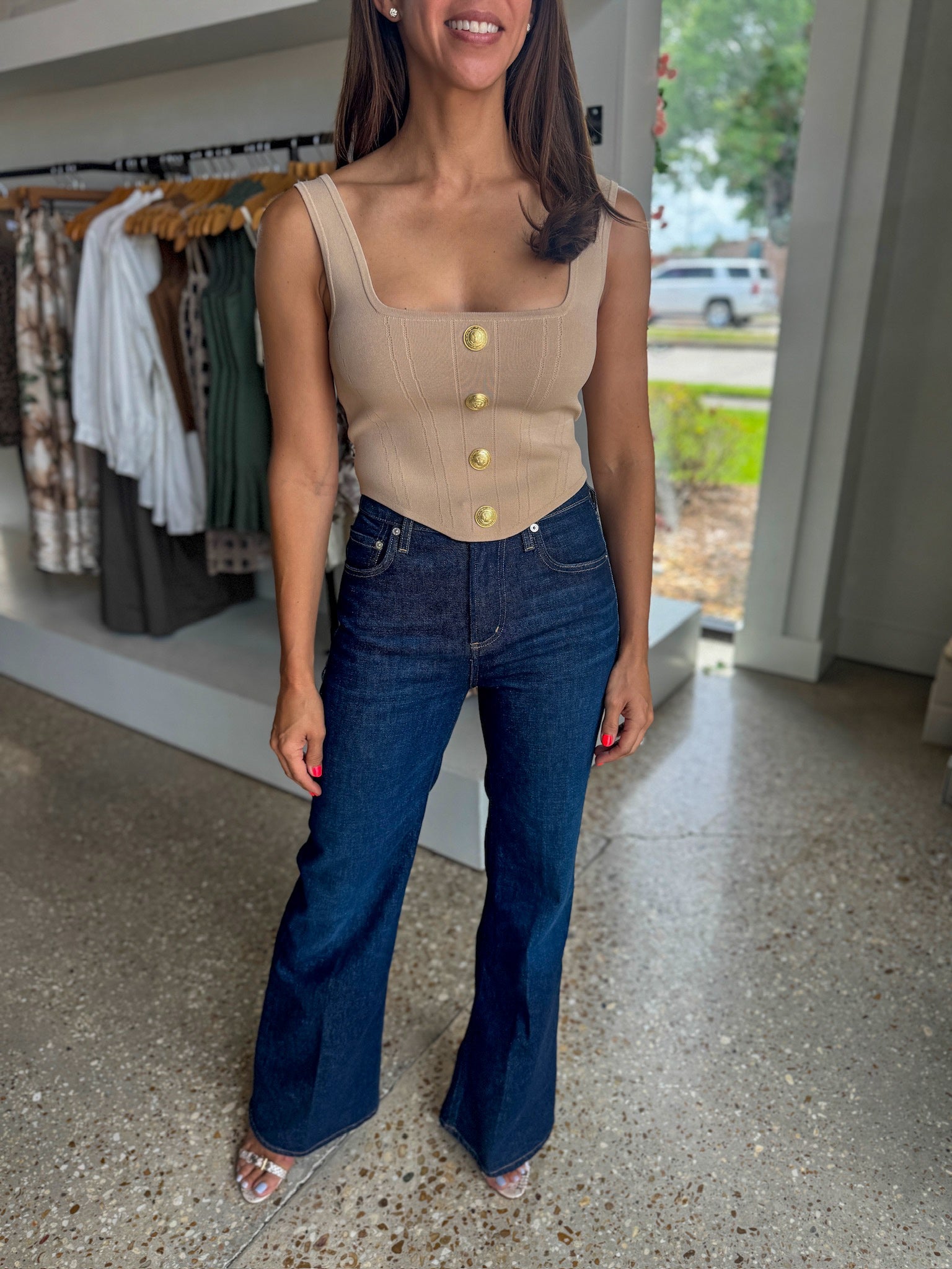 Kimberly 70's Flare in Madison - Amor Lafayette