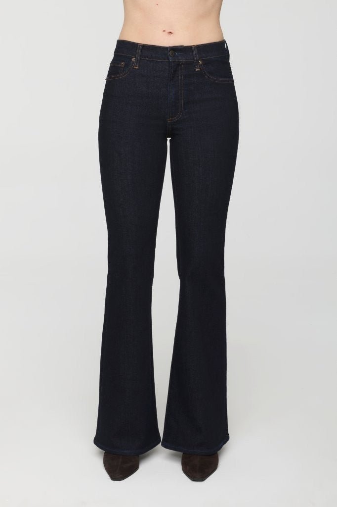 KINSLEY MID RISE ULTRA FLARE in NIGHTFLIGHT - Amor Lafayette