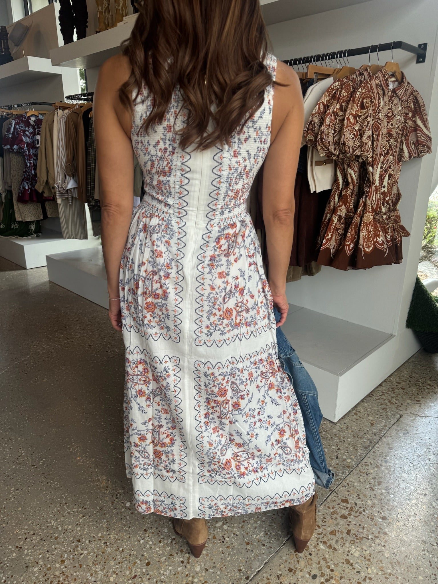 La Ramos Constance Ankle Dress - Amor Lafayette