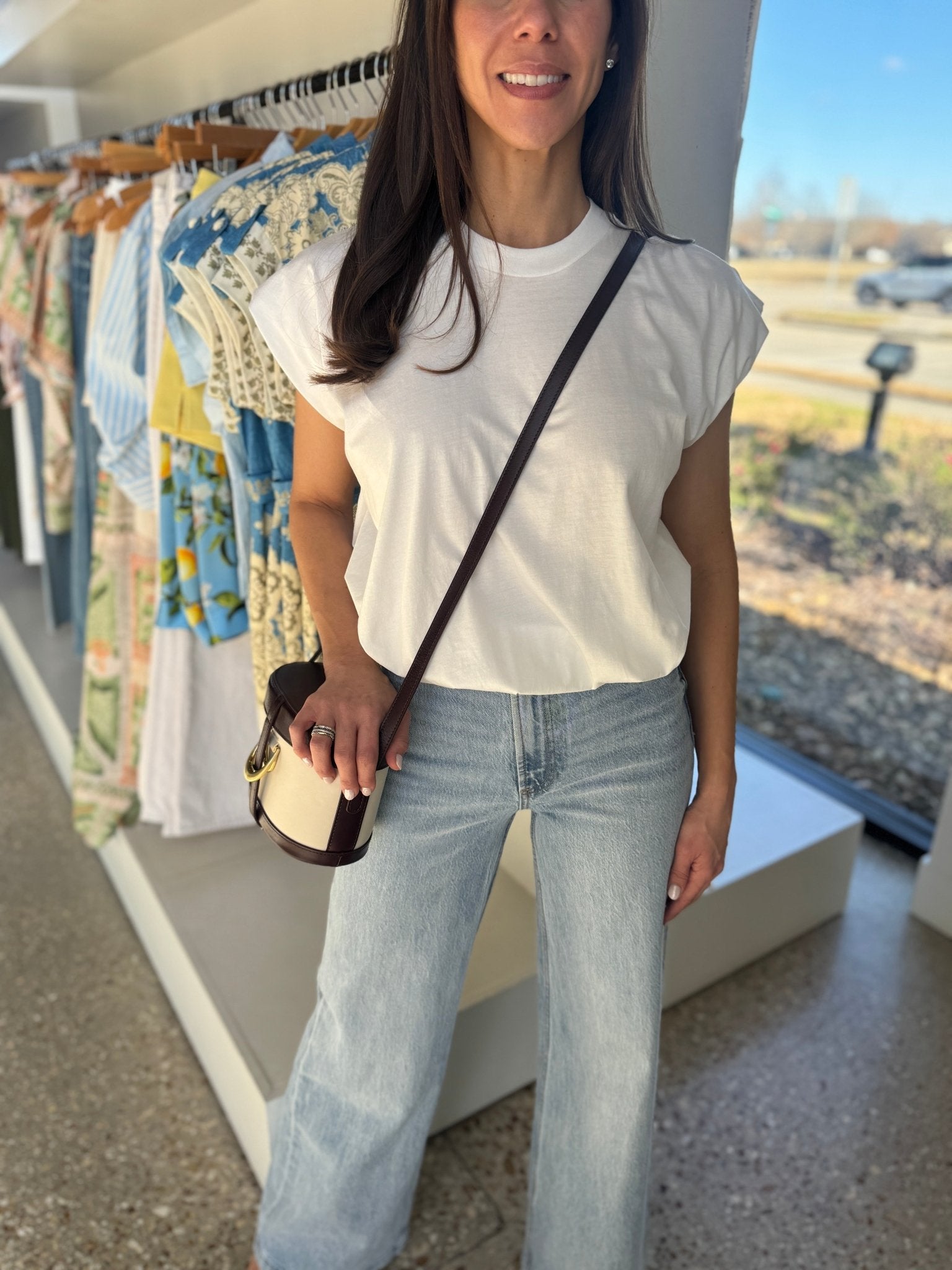 Le Blanc Millie Bubble Tee - Amor Lafayette