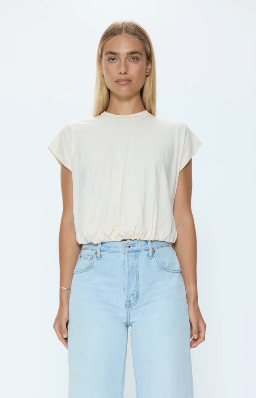 Le Blanc Millie Bubble Tee - Amor Lafayette