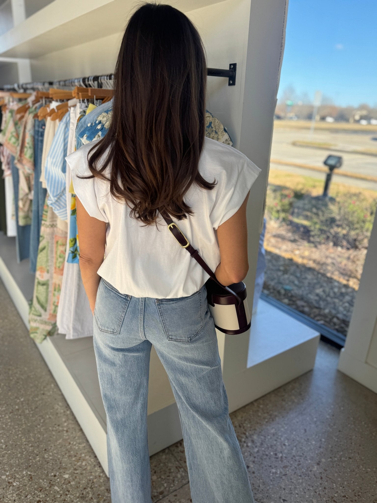 Le Blanc Millie Bubble Tee - Amor Lafayette