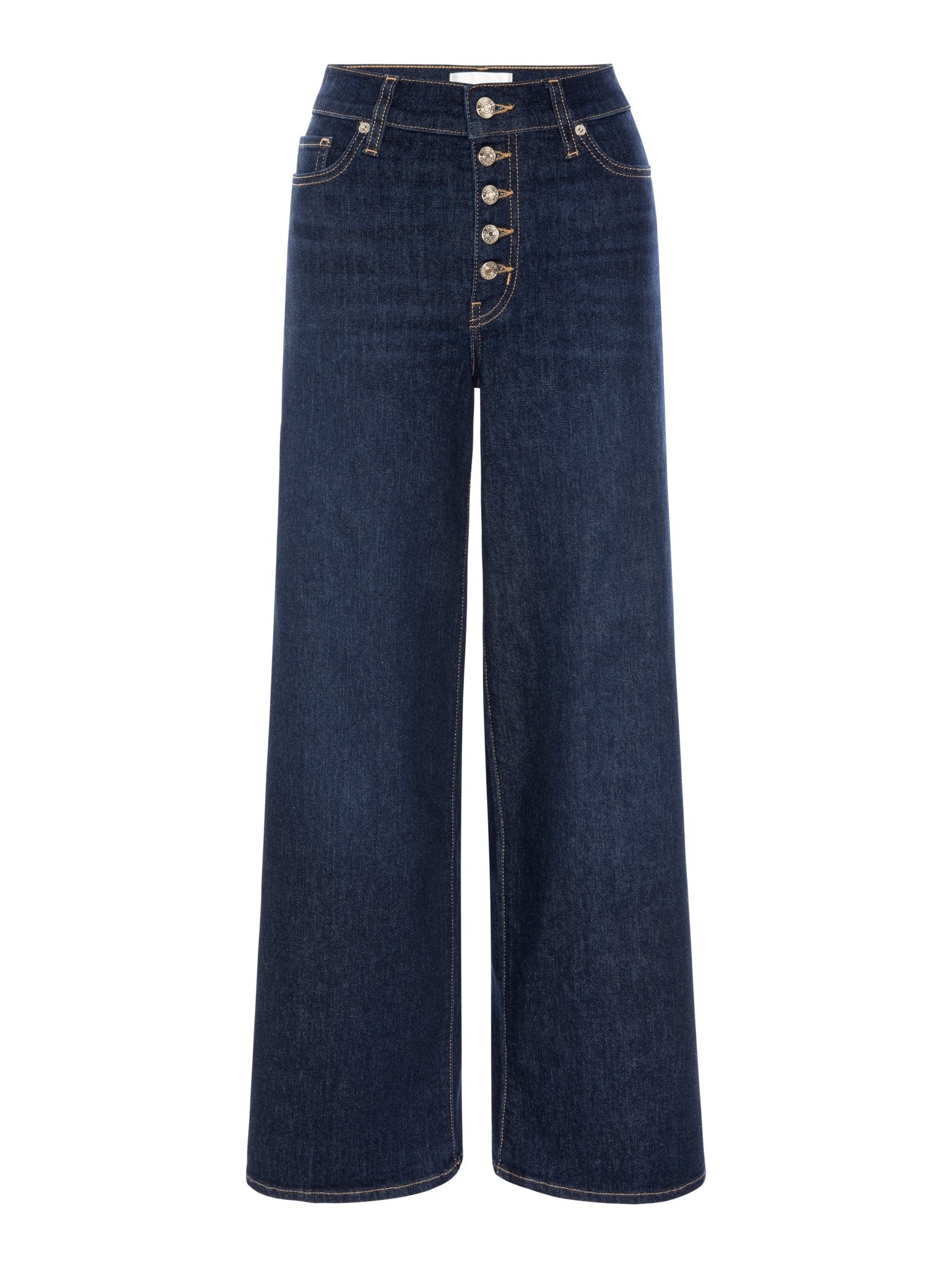 LE SLIM PALAZZO EXPOSED BUTTON in Fairway - Amor Lafayette