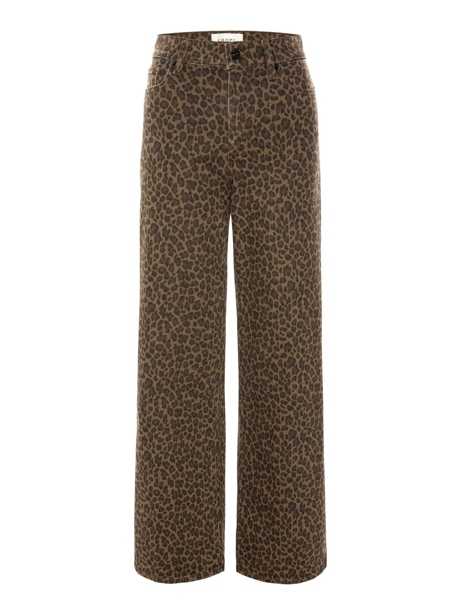 LE SLIM PALAZZO In Leopard - Amor Lafayette