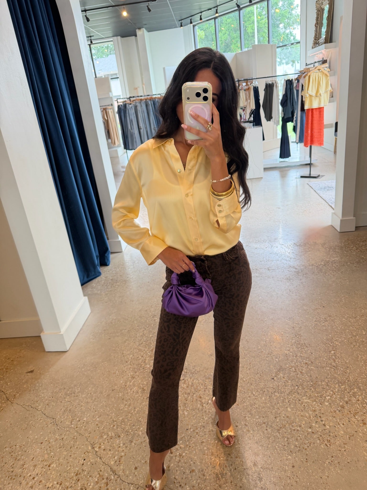 Lemon Sorbet Dani 3/4 Blouse - Amor Lafayette