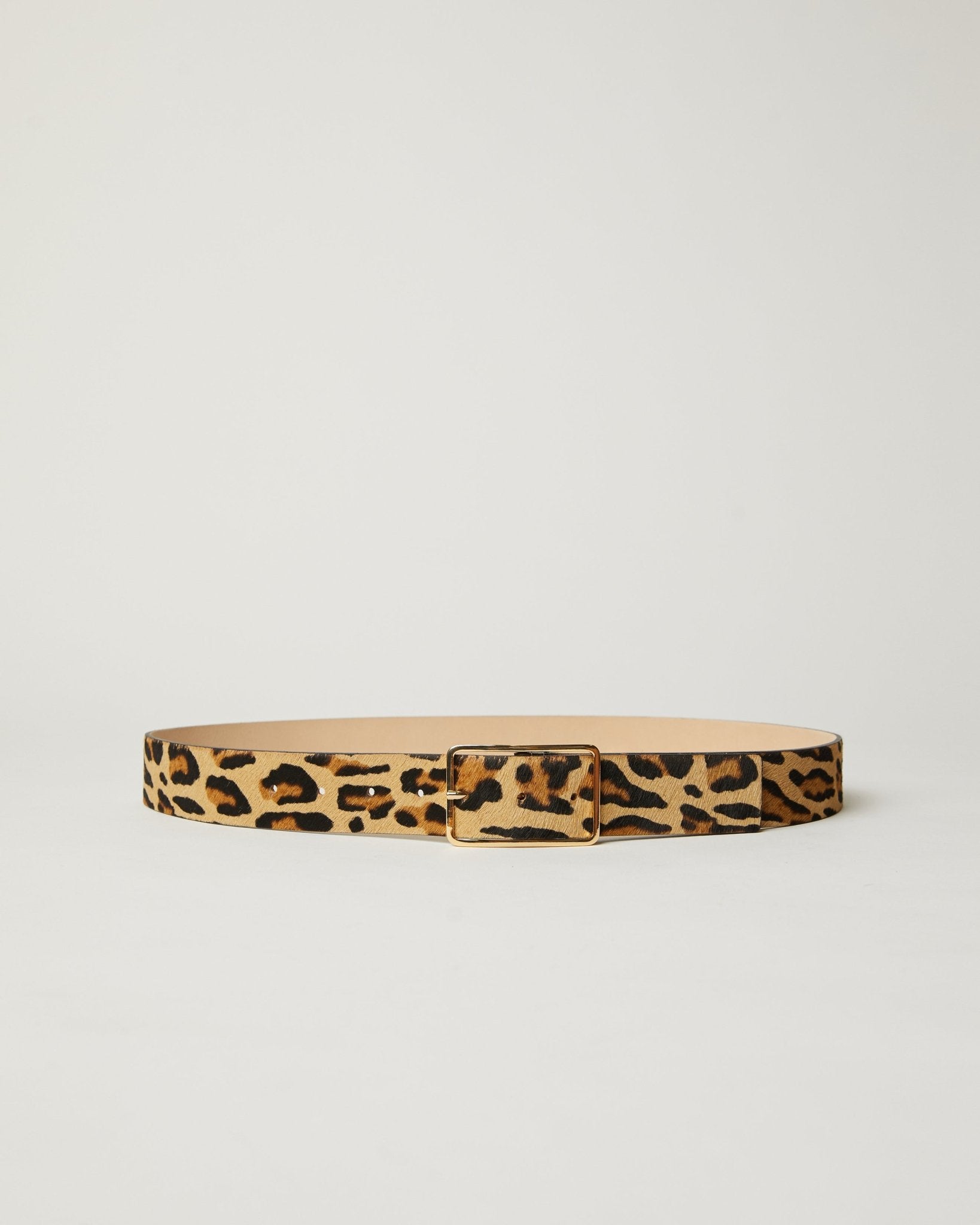 Leopard Gold Milla Calf - Hair Belt - Amor Lafayette