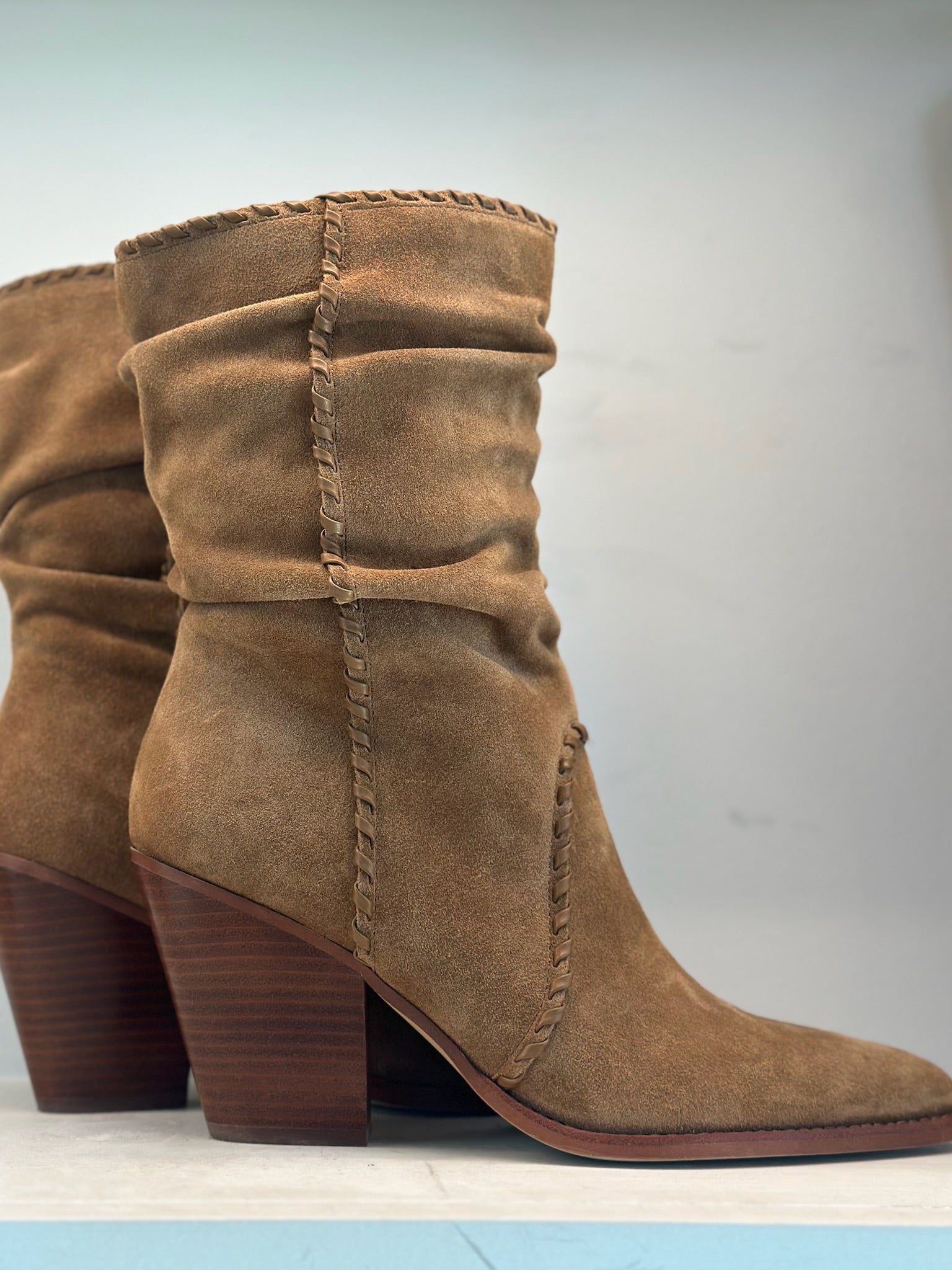Light Brown Julith Boot - Amor Lafayette