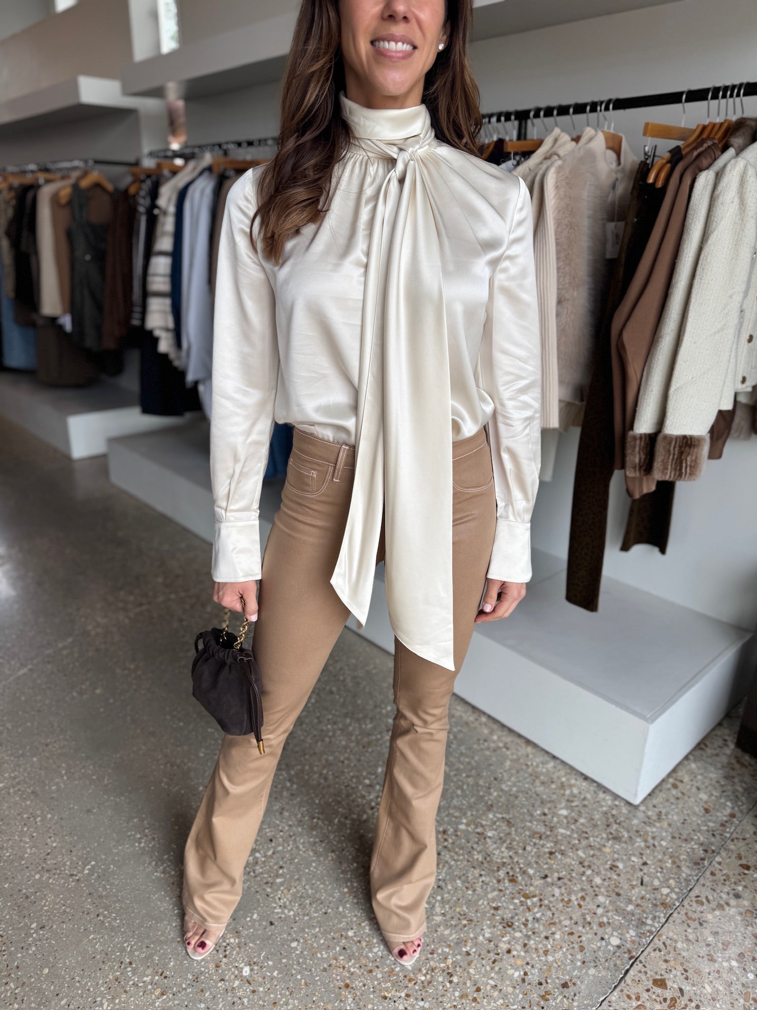 Light Chailatte Selma H/R Sleek Baby Boot - Amor Lafayette