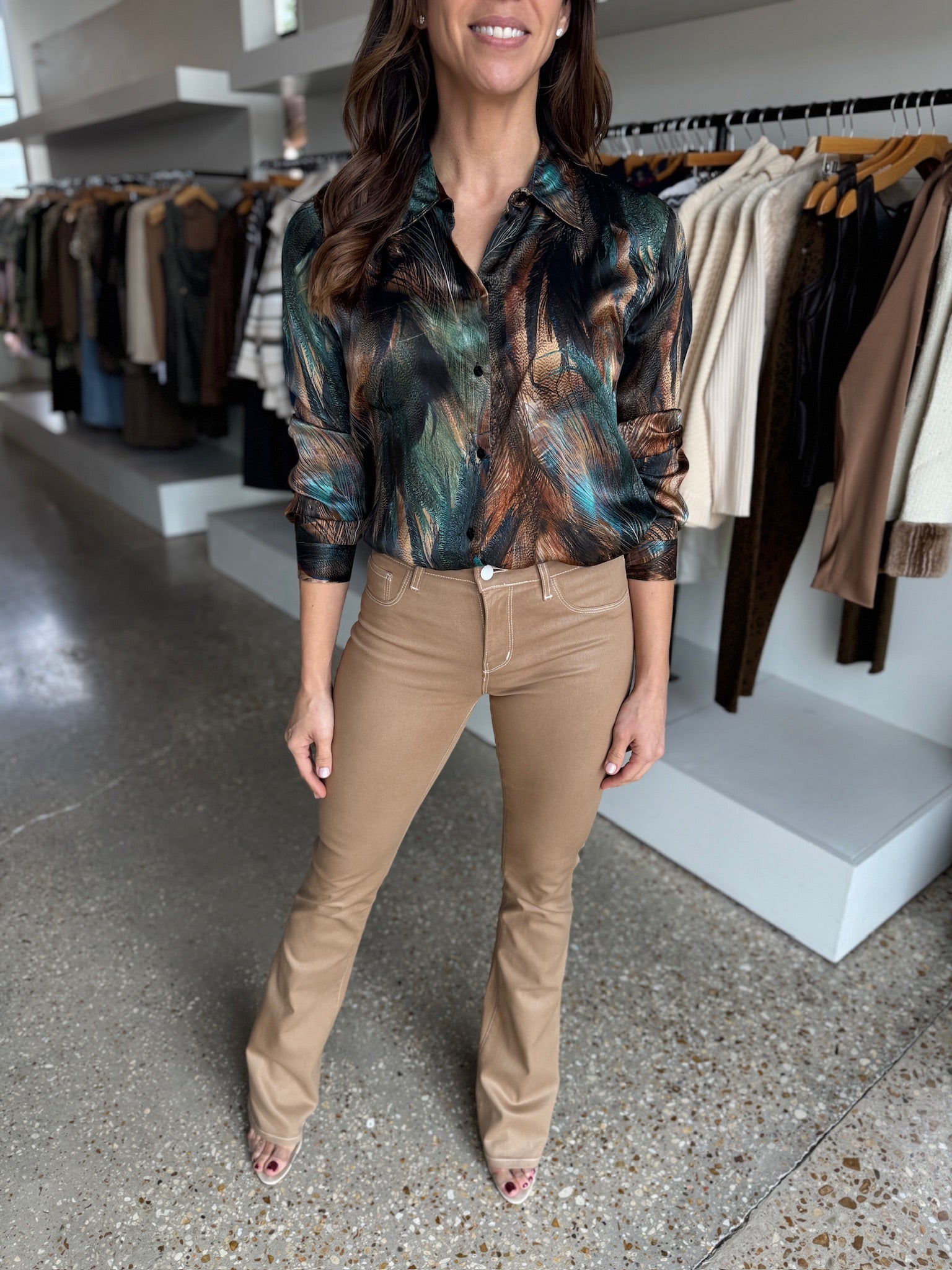 Light Chailatte Selma H/R Sleek Baby Boot - Amor Lafayette