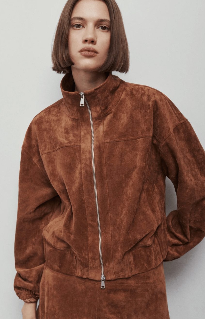 Light Chestnut Aude Jacket - Amor Lafayette