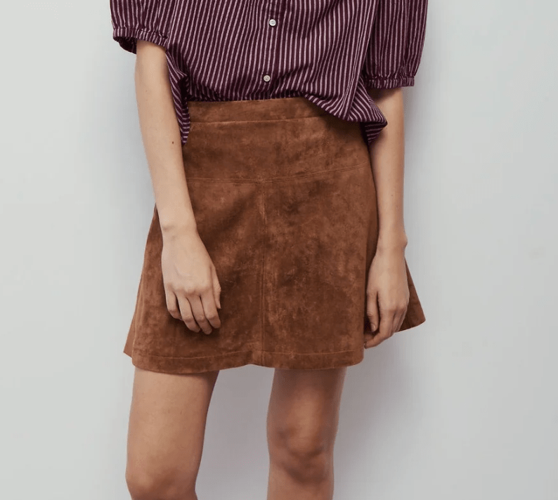 Light Chestnut Greta Skirt - Amor Lafayette