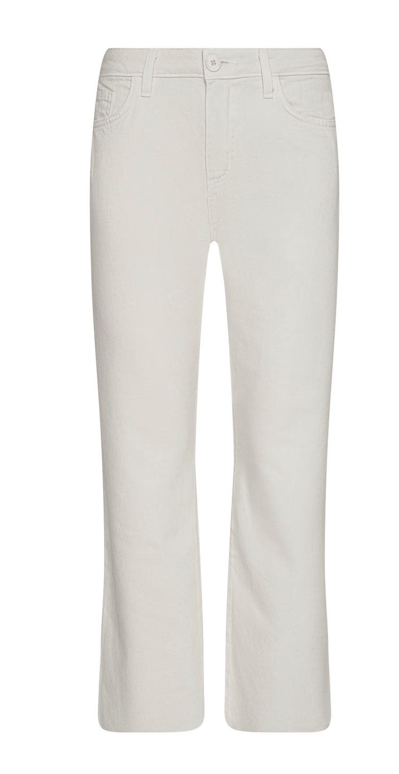 Light Ecru Wanda Crop Wide Leg - Amor Lafayette