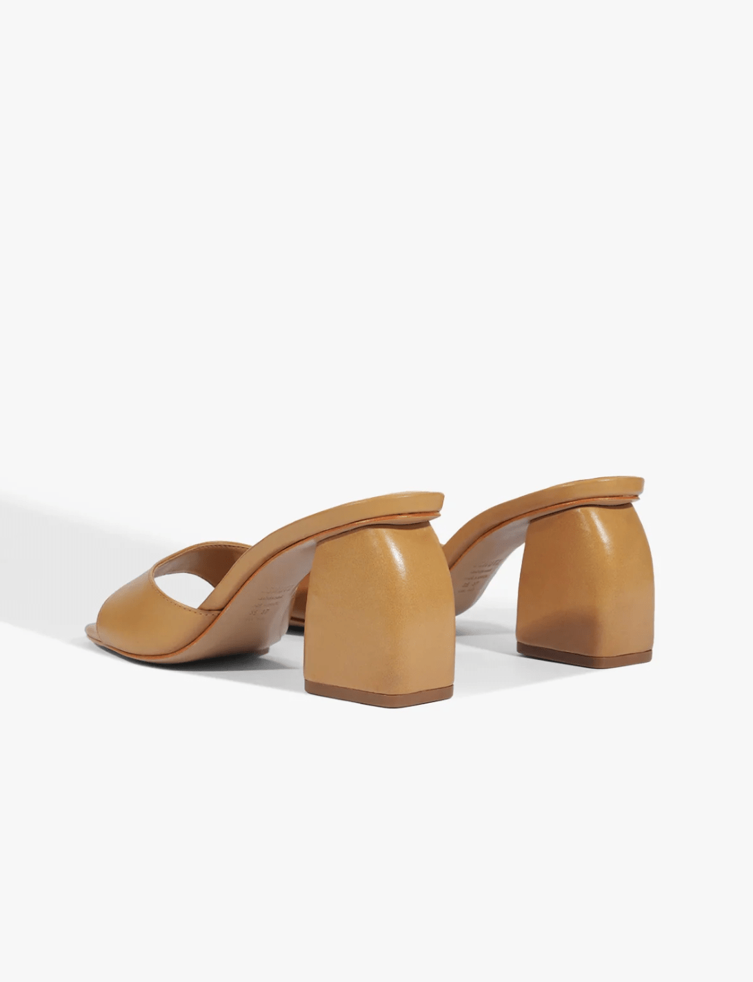 Light Wood Leena Heel - Amor Lafayette