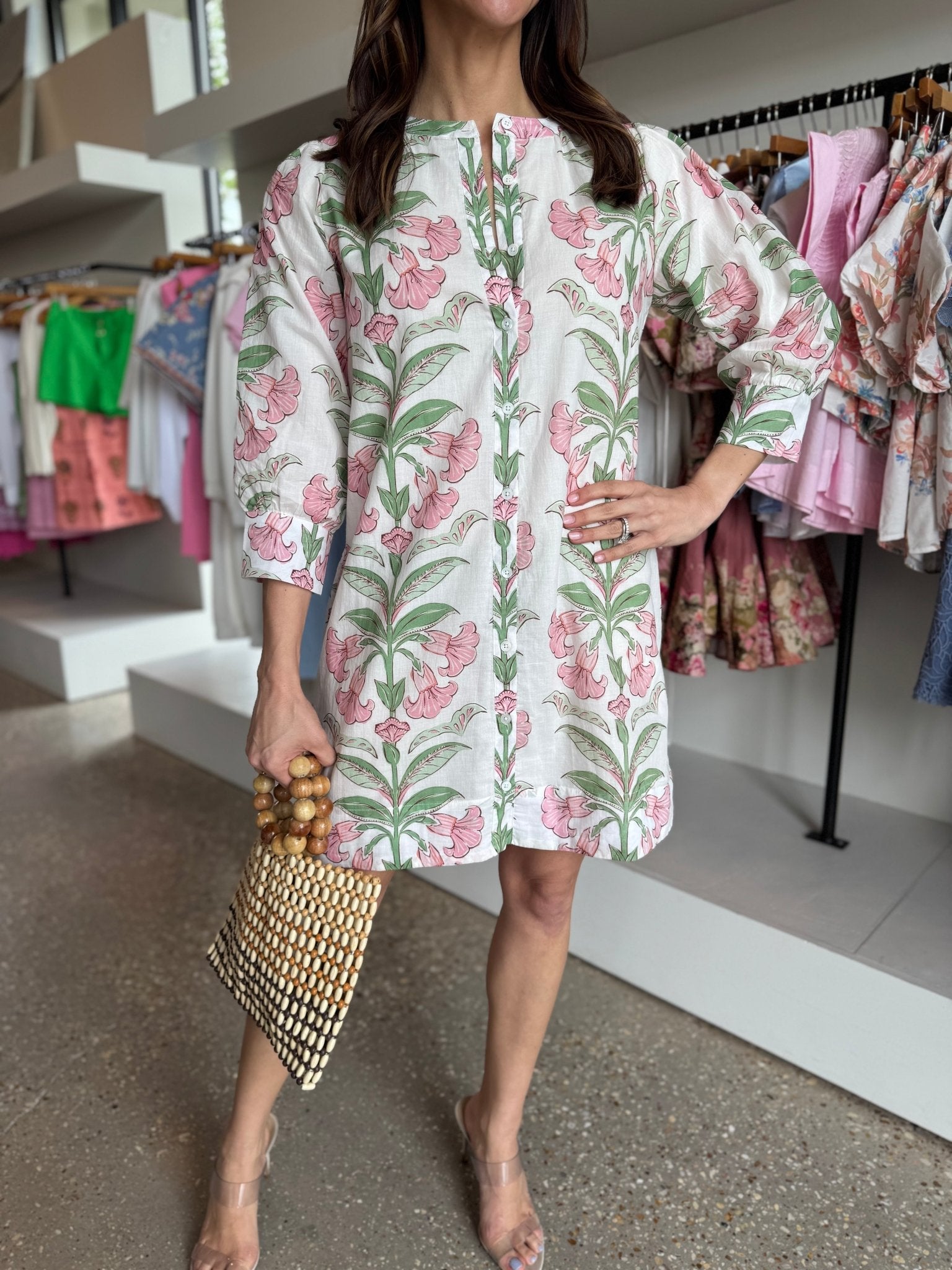 Lily Stripe Paloma Dress - Amor Lafayette