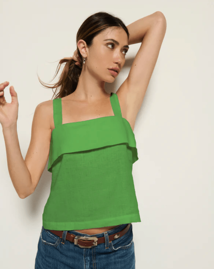 Lime Misti Tank - Amor Lafayette