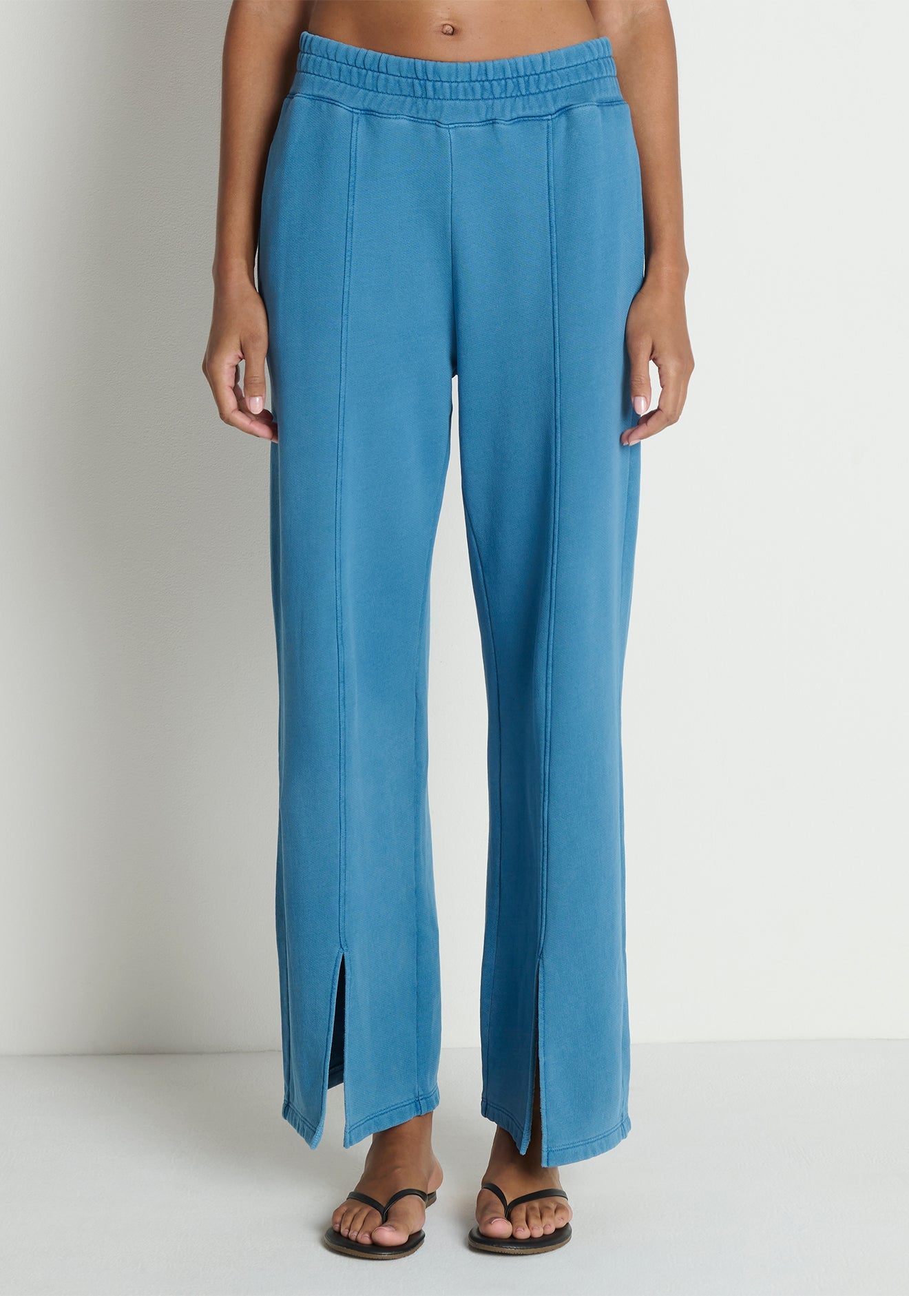 Lincoln Front Slit Knit Pant - Amor Lafayette