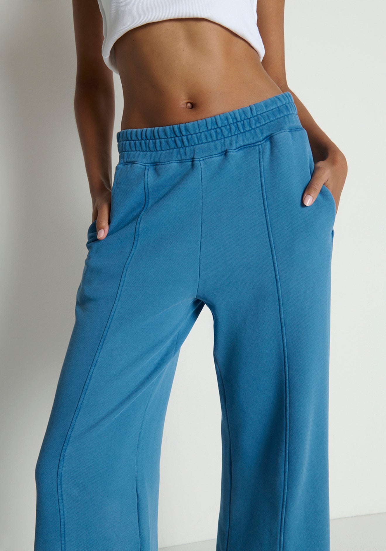 Lincoln Front Slit Knit Pant - Amor Lafayette