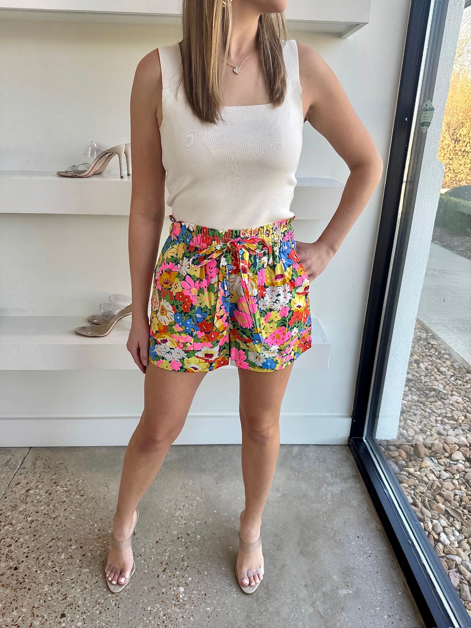 Lordthrope Print Ramona Shorts - Amor Lafayette