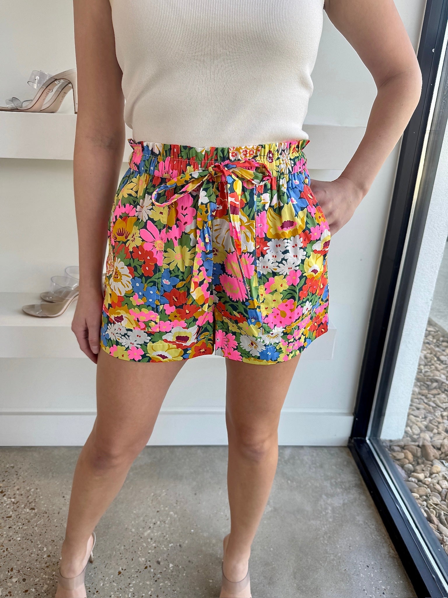 Lordthrope Print Ramona Shorts - Amor Lafayette