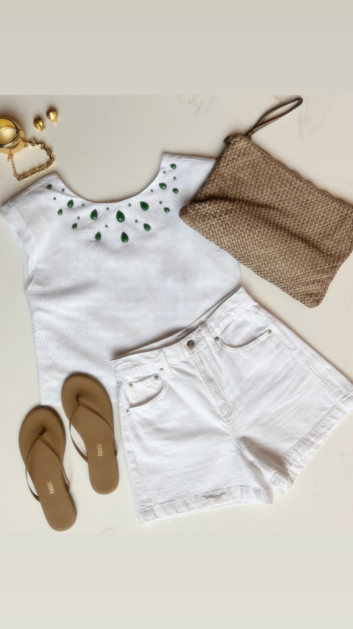 Lucent White Hatti Tank - Amor Lafayette