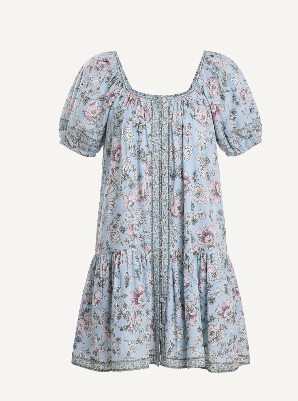 Luna Floral Elodie Mini Dress - Amor Lafayette
