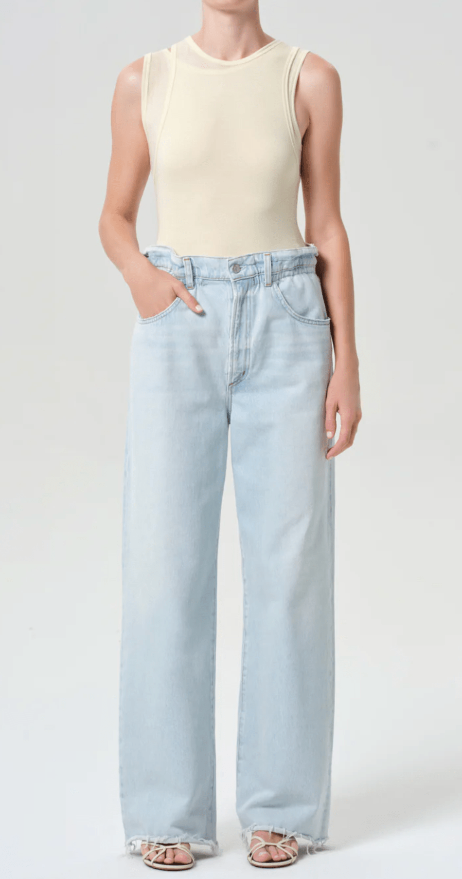 lyonne jean in tangent - Amor Lafayette