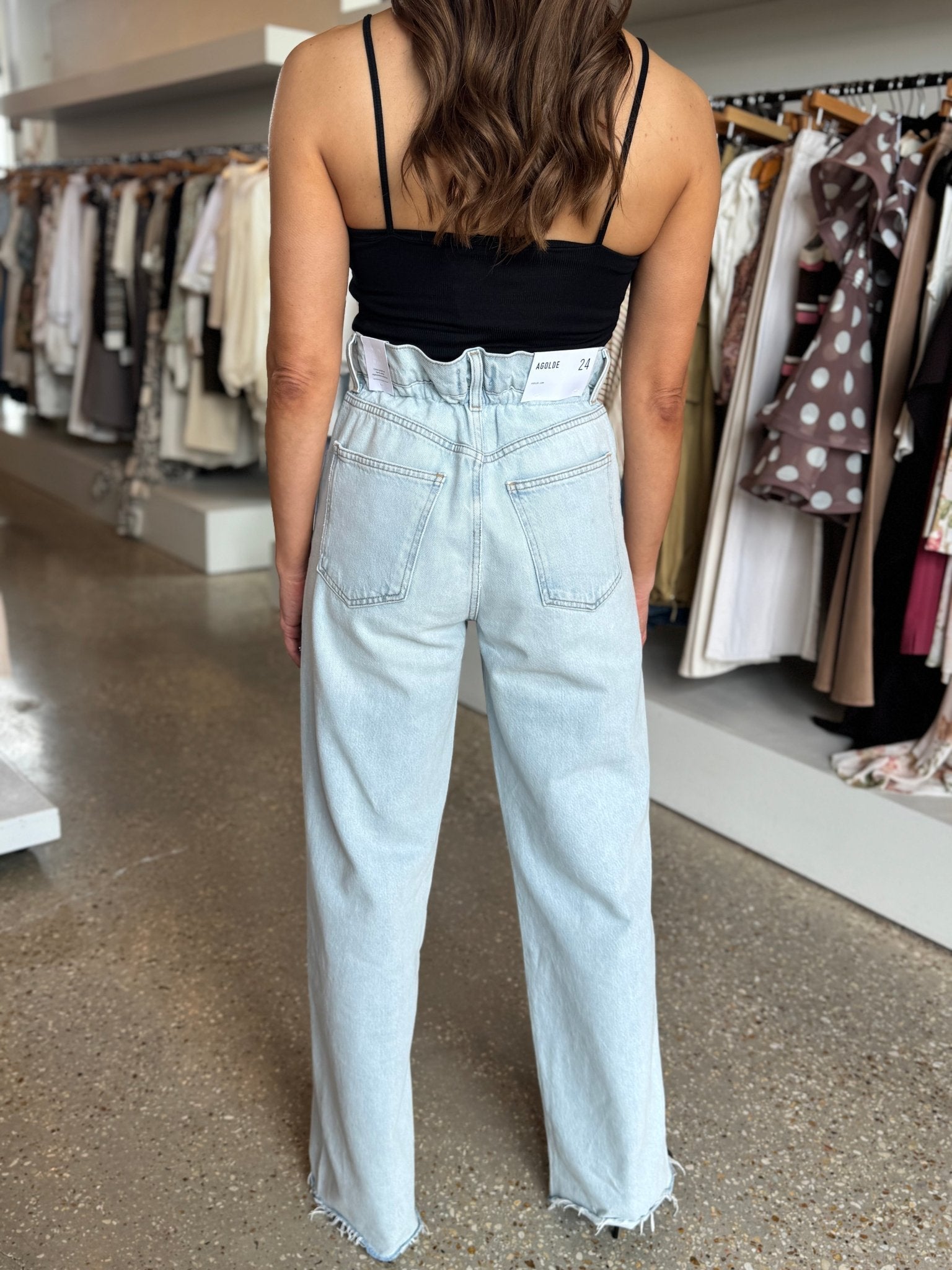 lyonne jean in tangent - Amor Lafayette