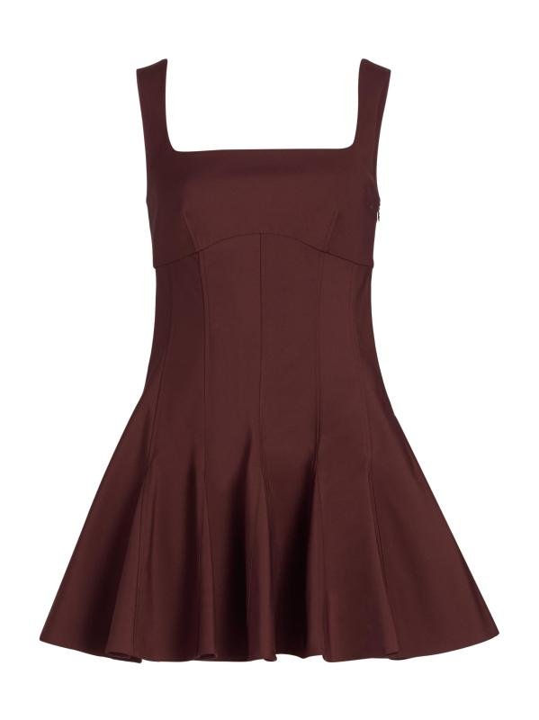MAHOGANY EMSLIE MINI DRESS - Amor Lafayette