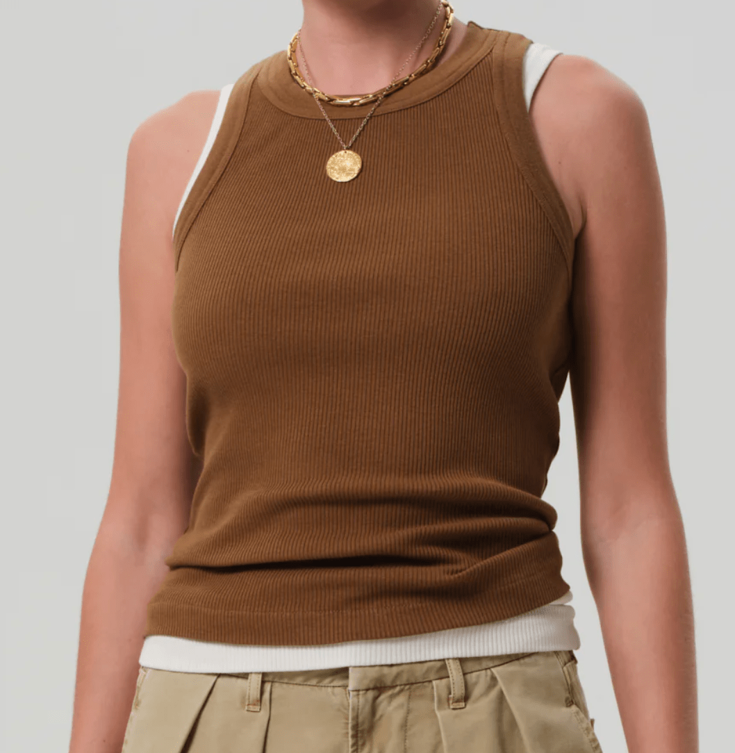 Manuka Isabel Rib Tank - Amor Lafayette