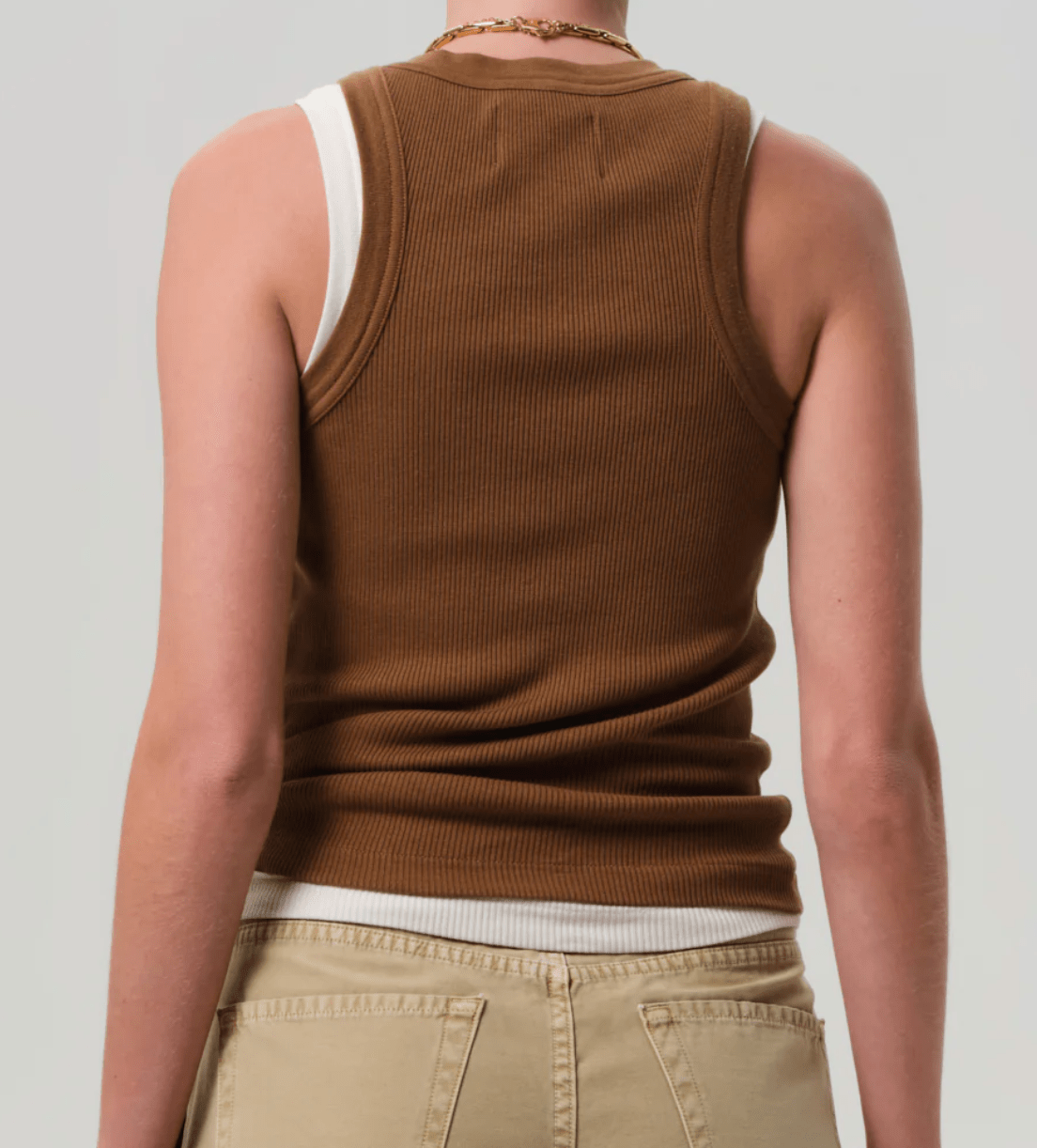 Manuka Isabel Rib Tank - Amor Lafayette